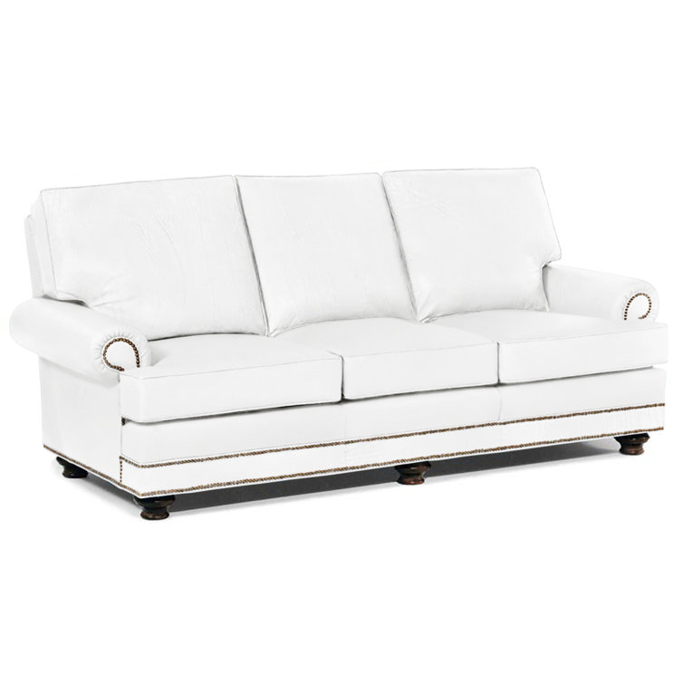 Leathercraft Garland Leather Sofa Perigold